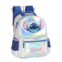 Mochila Escolar Stitch Holografica Luxcel Infantil 43cm Top Mochila Escolar Stitch Holografica Luxcel Infantil 43cm Top