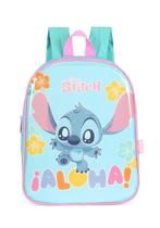 Mochila Escolar Stitch Verde De Costas Fofinha Luxcel Mochila Escolar Stitch Verde De Costas Fofinha Luxcel
