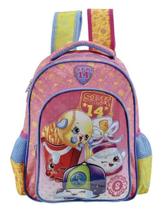 Mochila Escolar Tam. M Xeryus - Shopkins Spk Squad