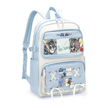Mochila escolar Tom and Jerry Cartoon Kids Nylon 32x18x48cm Mochila escolar Tom and Jerry Cartoon Kids Nylon 32x18x48cm