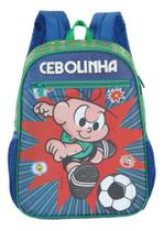 Mochila Escolar Turma Da Monica Cebolinha Meninos Costas