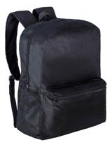 Mochila Escolar Unissex 15l Escola Faculdade Nylon Ziper Mochila Escolar Unissex 15l Escola Faculdade Nylon Ziper