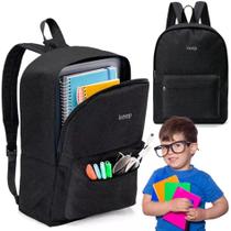 Mochila Escolar Universitária C/ Bolso Frontal Keep