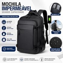Mochila Escolar Universitária Impermeável Para Notebook Alça Reforçada Grande Capacidade Mochila Escolar Universitária Impermeável Para Notebook Alça Reforçada Grande Capacidade