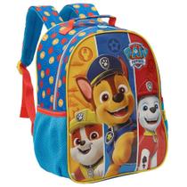 Mochila Escolar Uso Costas 16' Patrulha Canina Filhotes
