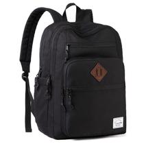 Mochila Escolar VASCHY Preta - Para Homens e Mulheres
