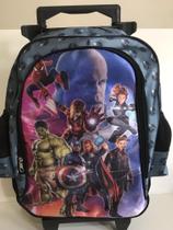 Mochila Escolar Vingadores Carrinho