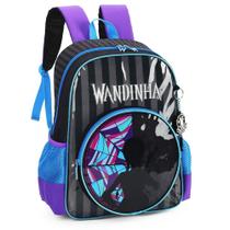 Mochila Escolar Wandinha 46x32x15 cm Maxlog Compartimento para Laptop Mochila Escolar Wandinha 46x32x15 cm Maxlog Compartimento para Laptop