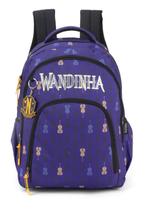 Mochila Escolar Wandinha Notebook Luxcel Roxo MJ47261WD-RX