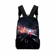Mochila escolar Wiedzmins Geralts Cartoon para crianças Mochila escolar Wiedzmins Geralts Cartoon para crianças