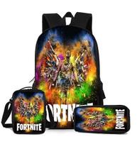 Mochila escolar Wokex Fortnite Tornister, conjunto de lápis 20-35L