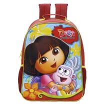 Mochila Escolar Xeryus Dora A Aventureira 16 Pol Vermelha