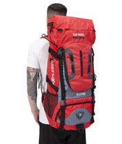 Mochila esportes 75l grande trekking camping mochilão