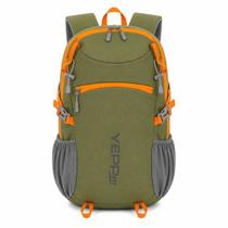Mochila Esportiva 24L Poliéster Academia Camping Trilha com Apito Reforçada CorPreto