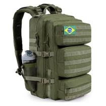 Mochila Esportiva 60 Litros Tática Grande Impermeável Patch