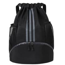 Mochila Esportiva Saco Cordão Espaçosa Ideal Para Academia Fitness Treinos Caminhadas e Uso Diário Juvenil Unissex Clio