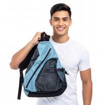 Mochila Esportiva Transversal Impermeável Unissex Academia Ciclismo Passeio