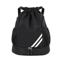 Mochila Esportiva Unissex Com Compartimento Para Calçados E Bolso À Prova d'Água Para Futebol E