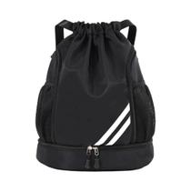 Mochila Esportiva Unissex Com Compartimento Para Sapatos E Bolso À Prova d'Água Para Futebol E