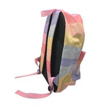 Mochila Estampada Colorida - School Basics