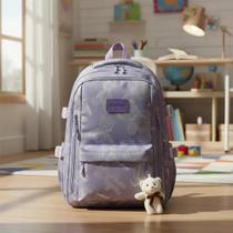 Mochila Estampada Com Ursinhos De Pelúcia Em Diversas Cores