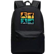 Mochila estampada vintage-KARATE- Versatil - Lançamento Mochila estampada vintage-KARATE- Versatil - Lançamento