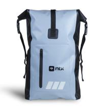 Mochila Estanque Duffle BK NTK Para Viagens 20L Branco e Preto Mochila Estanque Duffle BK NTK Para Viagens 20L Branco e Preto