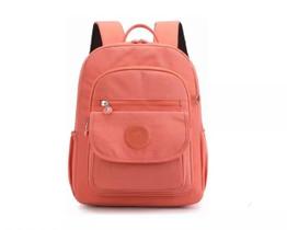 Mochila estilo estilo kipling feminina mochila estilo estilo kipling femnina cor:rosa claro