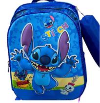 Mochila + estojo Stitch 3D