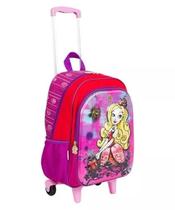 Mochila Ever After High Apple White 3d Rodinhas Sestini Mochila Ever After High Apple White 3d Rodinhas Sestini