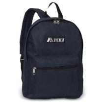 Mochila Everest Basic Navy para trabalho, viagens e uso diário