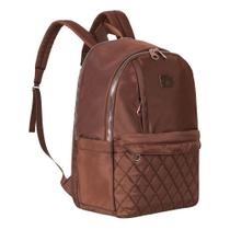 Mochila Executiva 17" Feminina 4 Divisórias Marrom GW26108MR - Clio Mochila Executiva 17" Feminina 4 Divisórias Marrom GW26108MR - Clio