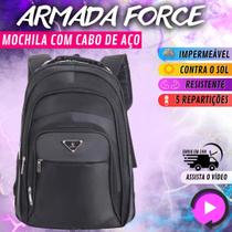 Mochila Executiva Bolsa Reforçada Escolar Notebook Masculina Feminina Ótima Qualidade Faculdade Com Cabo De Aço Esportiva USB Grande Viagem Trabalho