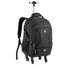 Mochila Executiva Com 4 Rodas 360º Notebook Masculina Promo - Denlex