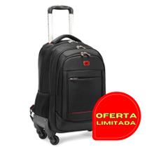 Mochila Executiva com 4 Rodinhas 360º e Entrada USB