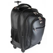 Mochila Executiva com Rodinhas Giro 360 Couro Masculina Grande Mochila Executiva com Rodinhas Giro 360 Couro Masculina Grande