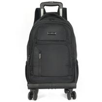 Mochila Executiva com Rodinhas para Notebook Polo King EC21040PK Preta