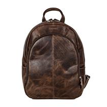 Mochila Executiva Couro Bovino Unissex Wembley Wood Café