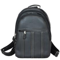 Mochila Executiva Couro Grande Masculina Expopelly 053 Preta Mochila Executiva Couro Grande Masculina Expopelly 053 Preta