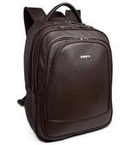 Mochila Executiva De Couro Masculina Grande Para Notebook Mochila Executiva De Couro Masculina Grande Para Notebook