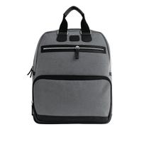 Mochila Executiva de Lona e Couro Zup Mochila Executiva de Lona e Couro Zup