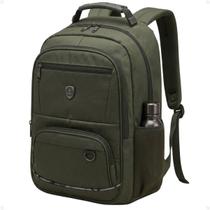 Mochila Executiva Faculdade Viagem Notebook 16 Impermeável Mochila Verde Trabalho Tamanho:Único