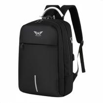 Mochila Executiva Falcon Chicago - Preta