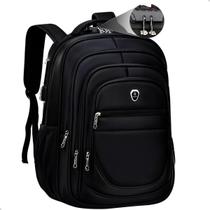 Mochila Executiva Grande Faculdade Anti Furto Notebook Preto Mochila Executiva Grande Faculdade Anti Furto Notebook Preto