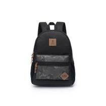 Mochila executiva hang loose camoflow preta hl1512