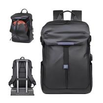 Mochila Executiva Impermeável 19L para Notebook com Alças Acolchoadas e Engate para Mala