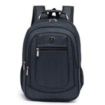 Mochila Executiva Manager Notebook Com Alta Resistência Azul