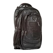 Mochila Executiva Masculina Couro Notebook Encaixe USB 50 Litros Preta Mochila Executiva Masculina Couro Notebook Encaixe USB 50 Litros Preta