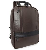 Mochila Executiva Masculina De Couro Para Notebook