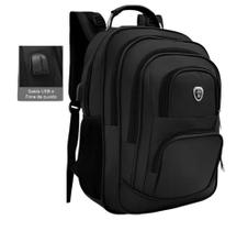 Mochila Executiva Masculina Feminina Grande Notebook Ótima Reforçada